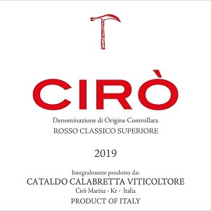 Calabretta Ciro Rosso 2019 Organic Suburban Wines Spirits