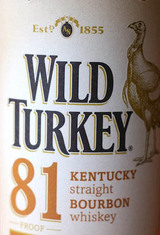 Wild Turkey Kentucky Straight Bourbon Whiskey